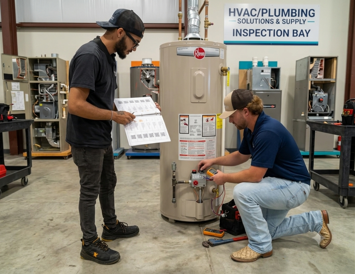 Mandolin Services supporting tankless water heater troubleshooting and service