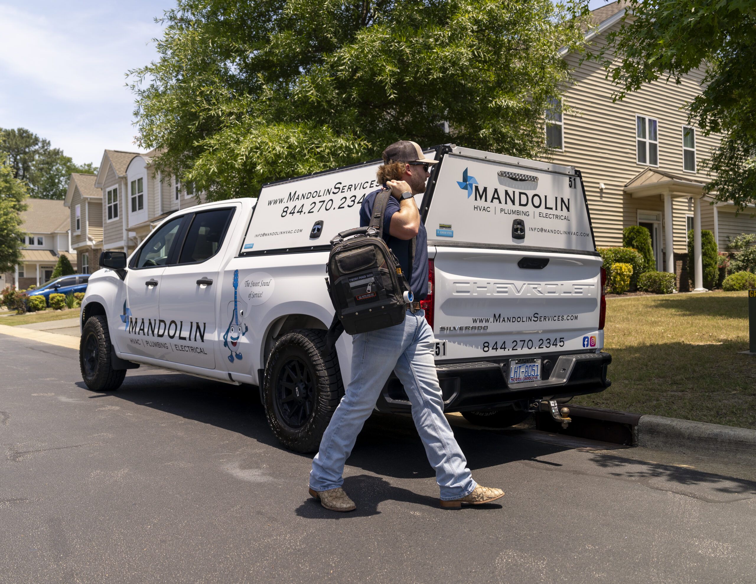 Mandolin Services supporting electrical panel upgrades in North Carolina