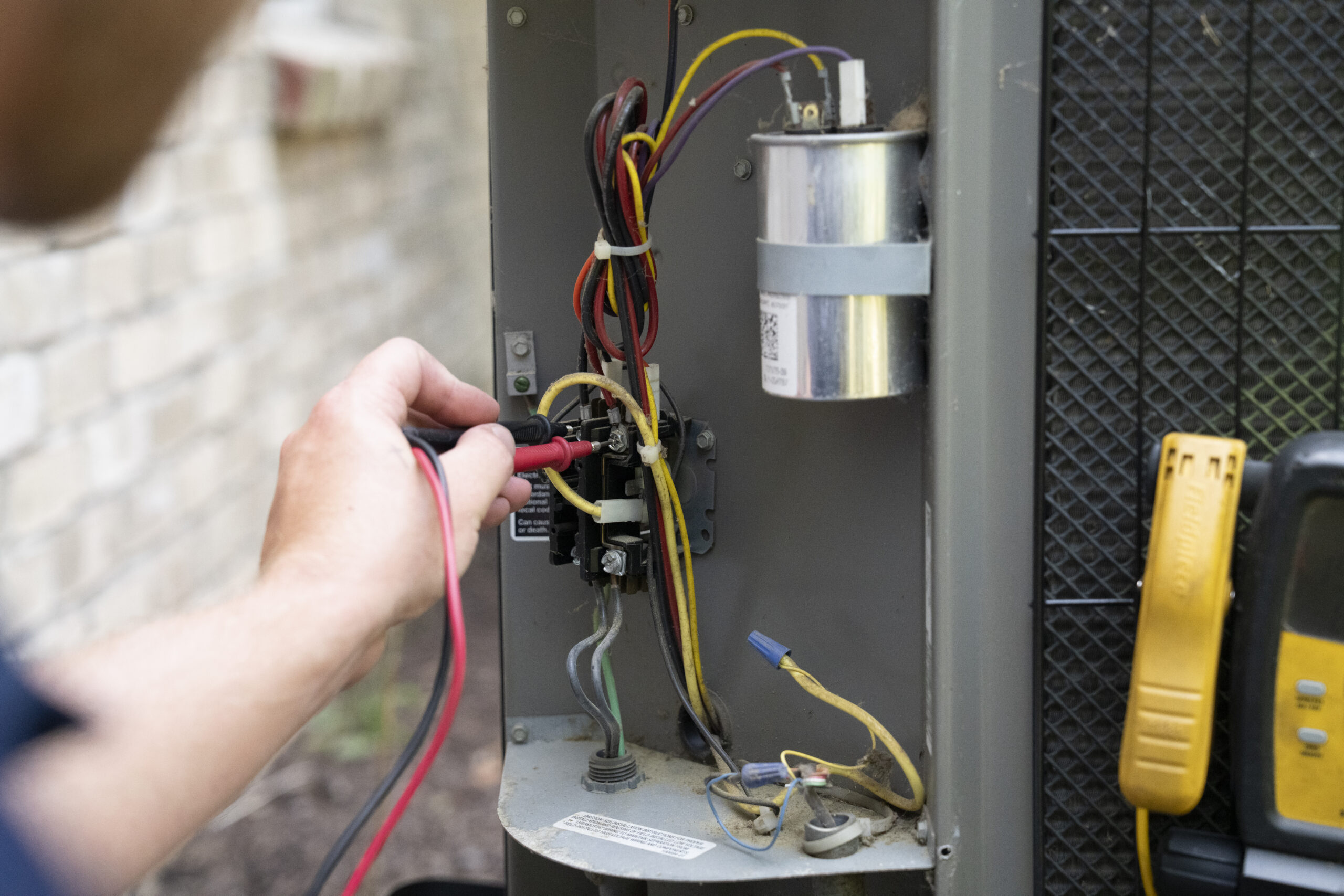 Mandolin Services team installing a residential air conditioning system in North Carolina